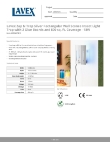 Lavex 605WSTM1S Specsheet Lavex 605WSTM1S Specsheet