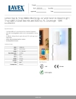 Lavex 605WSTM1W Specsheet Lavex 605WSTM1W Specsheet