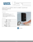 Lavex 66AL10ALQBKBLK Specsheet