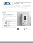 Lavex 66AWL10AFMBK Specsheet