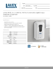 Lavex 66AWL12ALQBK Specsheet
