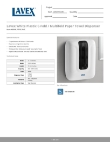 Lavex 66AWLPTFOLDMC Specsheet Lavex 66AWLPTFOLDMC Specsheet
