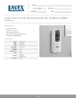 Lavex 66AWLSAD Specsheet
