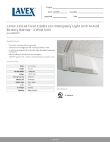 Lavex Industrial 695FIXOPT Specsheet