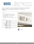 Lavex Industrial 695SQR2 Specsheet