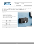 Lavex 712MBSD40HF Specsheet Lavex 712MBSD40HF Specsheet