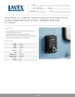 Lavex 712MBSD40VF Specsheet