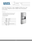 Lavex 712RCUSMPT2WR Specsheet Lavex 712RCUSMPT2WR Specsheet