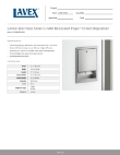 Lavex 712RECPTDISP Specsheet
