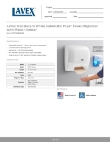 Lavex Janitorial 712RTHNDSFRW Specsheet