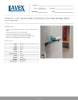 Lavex 712SSWS0530MB Specsheet
