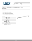 Lavex 712SSWS0548 Specsheet