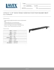 Lavex 712SSWS0630MB Specsheet
