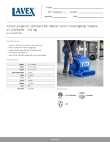 Lavex 761AMLV33W Specsheet Lavex 761AMLV33W Specsheet