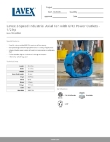 Lavex Janitorial 761LAV50AX Specsheet Lavex Janitorial 761LAV50AX Specsheet