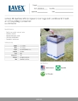 Lavex 999CTBWHT40 Specsheet