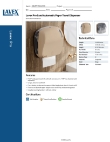 Lavex Pro 30BLPPTSNDAUTOR Specsheet Lavex Pro 30BLPPTSNDAUTOR Specsheet