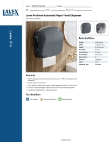 Lavex Pro 30BLPPTSTNAUTOR Specsheet Lavex Pro 30BLPPTSTNAUTOR Specsheet