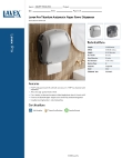 Lavex Pro 30BLPPTTNMAUTOR Specsheet Lavex Pro 30BLPPTTNMAUTOR Specsheet