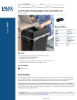 Lavex Pro 475WHDSBKPRO Specsheet Lavex Pro 475WHDSBKPRO Specsheet