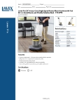 Lavex Janitorial Pro Series 978LPS20SPROKIT Specsheet Lavex Janitorial Pro Series 978LPS20SPROKIT Specsheet