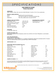 Spec Sheet Spec Sheet