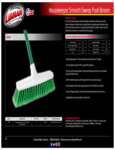 Libman 5371140 Push Broom Spec SHeet Libman 5371140 Push Broom Spec SHeet