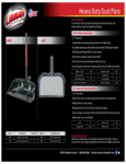 Libman 537929 Outdoor Shop Scoop Spec Sheet