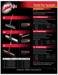 Libman Floor Squeegees 5371014 Libman Floor Squeegees 5371014
