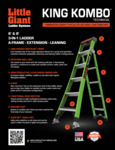 Little Giant King Combo Technical 6_8 ft Spec Sheet Little Giant King Combo Technical 6_8 ft Spec Sheet