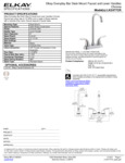 Elkay lk2477cr Spec Sheet Elkay lk2477cr Spec Sheet