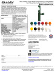 Elkay outdoor fountain bottle and bubbler spec sheet Elkay outdoor fountain bottle and bubbler spec sheet