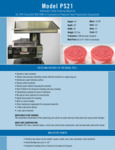 Patty-O-Matic PS21 specsheet