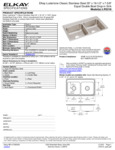 Elkay LR33193 Spec Sheet