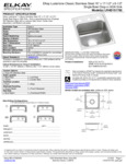 Elkay LRAD151765 Spec Sheet