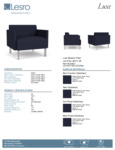 Luxe - LX1401.FSV-01OHNA Spec Sheet