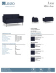 Luxe - LX1501.FSV-01OHNA Spec Sheet Luxe - LX1501.FSV-01OHNA Spec Sheet