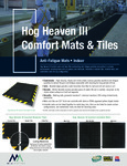 M+A Matting Hog Heaven III Specsheet M+A Matting Hog Heaven III Specsheet