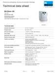 MEIKO M-iClean_US Technical Data Sheet MEIKO M-iClean_US Technical Data Sheet