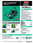 Makita XML03CM1 Specs Makita XML03CM1 Specs