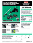 Makita XUX01M5PT Specs Makita XUX01M5PT Specs