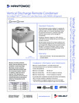 Manitowoc JCF0500A Specsheet Manitowoc JCF0500A Specsheet