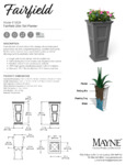 Mayne Fairfield 28 Tall Planter Mayne Fairfield 28 Tall Planter