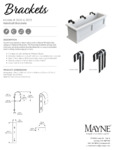 Mayne Handrail Brackets Spec Sheet