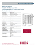 MBS-DR-16S-CL_Spec Sheet MBS-DR-16S-CL_Spec Sheet