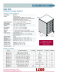 MBS-STR-31-18S spec sheet MBS-STR-31-18S spec sheet