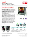 Metro_HotBlox Xpress Quick-Pick Holding Cabinets_Spec Sheet Metro_HotBlox Xpress Quick-Pick Holding Cabinets_Spec Sheet