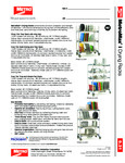 Metro MetroMax i Mobile Drying Racks Specsheet Metro MetroMax i Mobile Drying Racks Specsheet