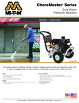Mi-T-M ChoreMaster-Series-Gasoline-Direct-Drive Spec Sheet Mi-T-M ChoreMaster-Series-Gasoline-Direct-Drive Spec Sheet