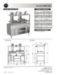 Mibrasa Parilla Complete Stand GMB 160 Spec Sheet Mibrasa Parilla Complete Stand GMB 160 Spec Sheet